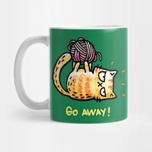 Go Away rigth Meow Mug